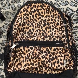 VS pink Cheetah backpack